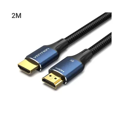image of Vention ALGLH 8K HDMI-A Male to Male HD Cable - 2M with Spec and Price in BDT