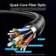 Vention ALSBAD 4K Fiber Optic HDMI Male to Male Cable - 100M