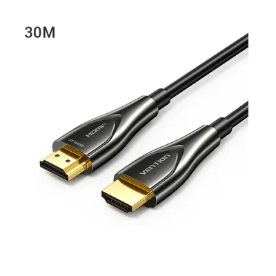 image of Vention ALSBT 4K Fiber Optic HDMI Male to Male Cable - 30M with Spec and Price in BDT