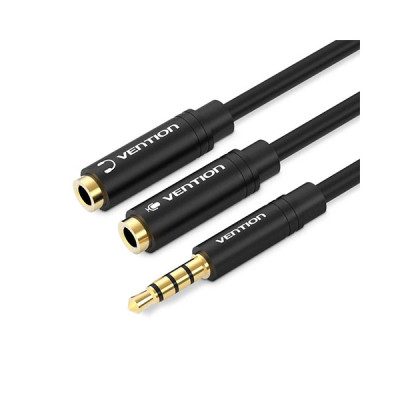 image of VENTION BBVBY 3.5mm to 2*3.5mm Stereo Splitter Cable with Spec and Price in BDT