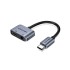 VENTION BGS USB C to 3.5mm & Type C Cable Adapter