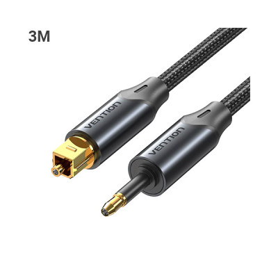 image of Vention BKCBI Toslink to Mini Toslink Optical Audio Cable - 3M with Spec and Price in BDT