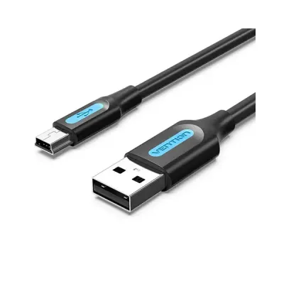 image of Vention COMBG USB 2.0 A Male to Mini-B Male  Cable - 1.5M with Spec and Price in BDT