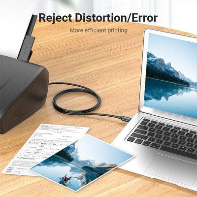 image of VENTION COQBJ USB 2.0 Type-A to Type-B Printer Cable - 5M with Spec and Price in BDT