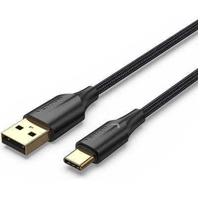 image of VENTION CTFBG Type-A to Type-C 3A USB 2.0 Cable - 1.5M with Spec and Price in BDT