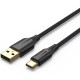 VENTION CTFBG Type-A to Type-C 3A USB 2.0 Cable - 1.5M