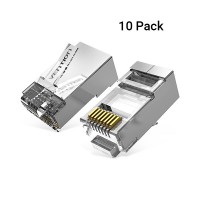 VENTION IDFR0-10 Cat.6A FTP RJ45 Modular Plug - 10 Pack