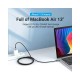 VENTION TADHD Type-C to Type-C USB 2.0 Cable - 0.5M