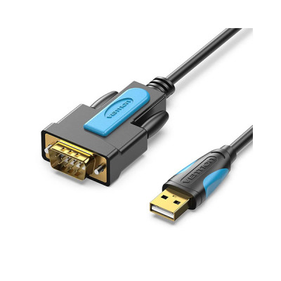 image of VENTION VAS-C02-B150 USB to RS232 Serial Adapter - 1.5M with Spec and Price in BDT