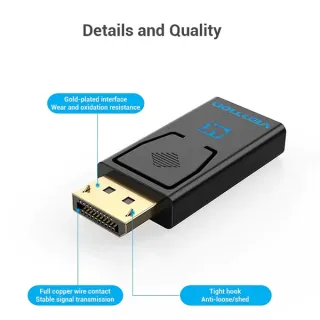 VENTION HBMB0 DisplayPort Male to HDMI Female Adapter Price in BD