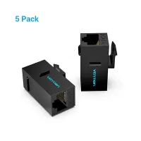 VENTION IPGB0-5 Cat.6 UTP Keystone Jack Coupler (5 Pack)