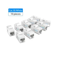 VENTION VDD-B11-W Cat.5E UTP Keystone Jack Coupler (10 Pack)