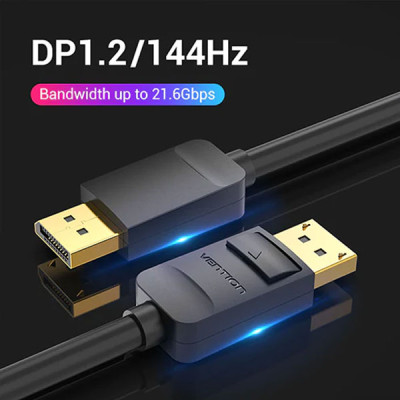 image of VENTION HACBJ DisplayPort Cable - 5M with Spec and Price in BDT
