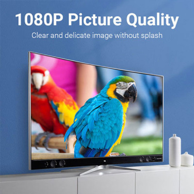 image of VENTION HBOB0 DisplayPort Male to HDMI Female Adapter with Spec and Price in BDT