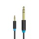VENTION BABBI 6.5mm Male to 3.5mm Male Audio Cable 3M Black