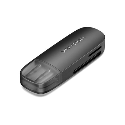 image of Vention CLFB0 2-in-1 USB 3.0 A Card Reader with Spec and Price in BDT