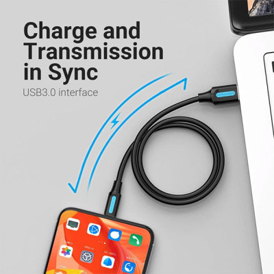 image of Vention COZBG USB Type C 3A Fast Charging Cable with Spec and Price in BDT