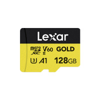 Lexar Professional GOLD 128GB microSDXC UHS-II Card