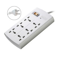 Huntkey SZM 604 6-Ports Surge Protection Power Strip