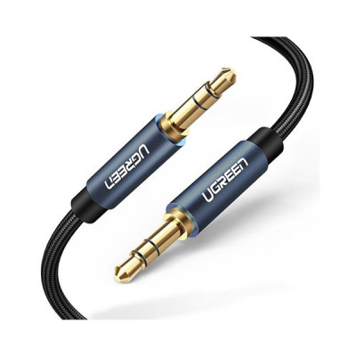 image of UGREEN AV112 (10687) 3.5mm Male To Male Round Cable - 2M with Spec and Price in BDT
