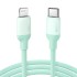 UGREEN US387 (20308) USB-C to Lightning Silicone Cable 1m (Green)
