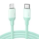 UGREEN US387 (20308) USB-C to Lightning Silicone Cable 1m (Green)