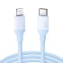 UGREEN US387 (20313) USB-C to Lightning Silicone Cable 1m (Navy blue)