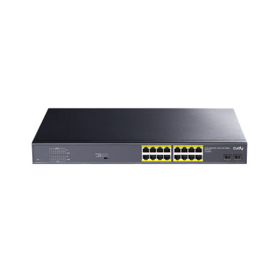 image of CUDY GS1020PS2 16-Port Gigabit PoE+ Switch with Spec and Price in BDT