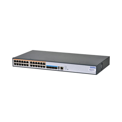 image of Maipu S3330-28TXP- AC 24 Ports L3 PoE Managed Switch with Spec and Price in BDT